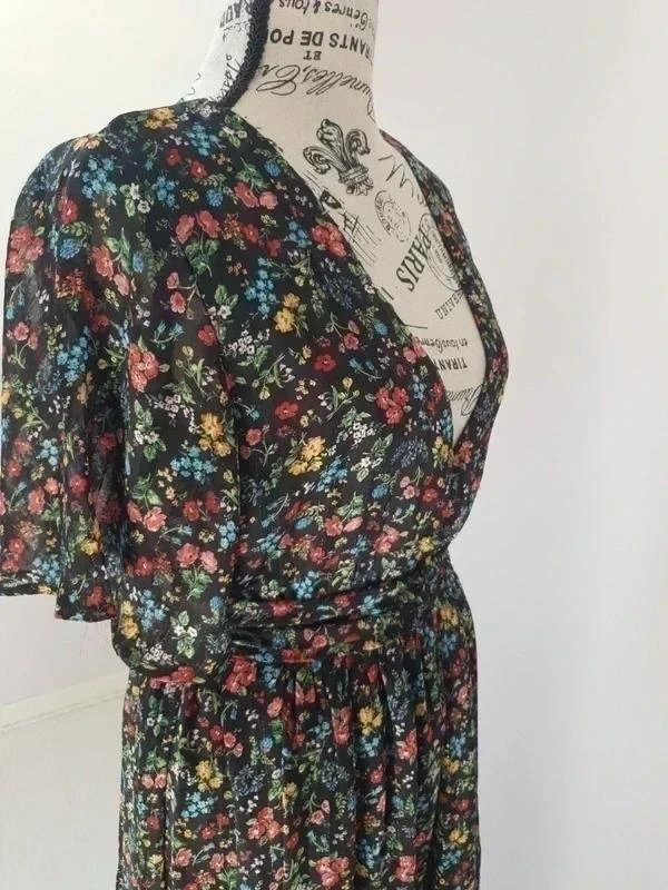 🌺 Vestido largo bohemio floreado – Jubylee – T. S/M – Muy buen estado – photo 11